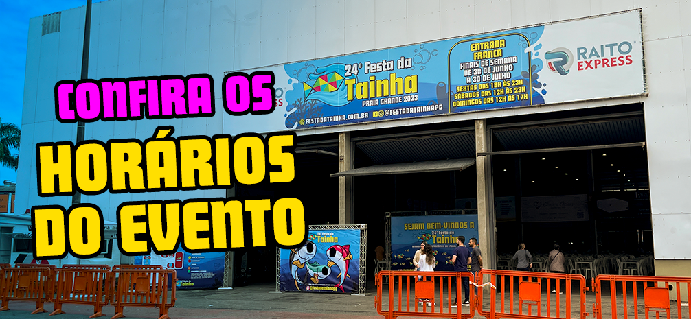 Confira os horários da 25ª Festa da Tainha de Praia Grande.